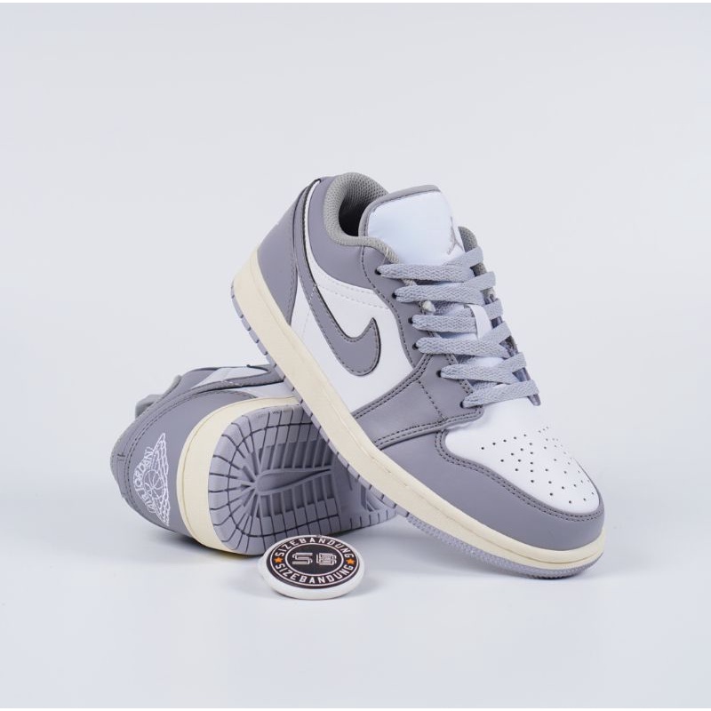 Sepatu Nike Jordan 1 Low Vintage Grey