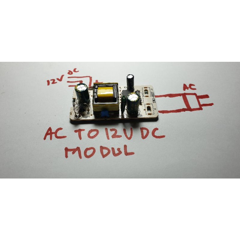 MODUL AC TO DC 12V 2 AMPER ACMATIC TO DC 12V MODUL SMPS