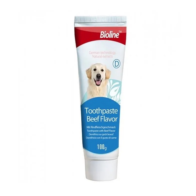 BIOLINE Odol Pasta Gigi Anjing Dog Toothpaste 100gr