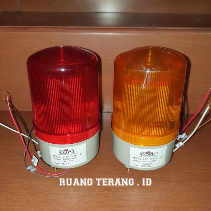 Warning light lampu rotary 4"/ lampu ambulance / strobe LTD-1101 M