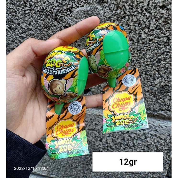 chupa chups jungle zoo surprise egg