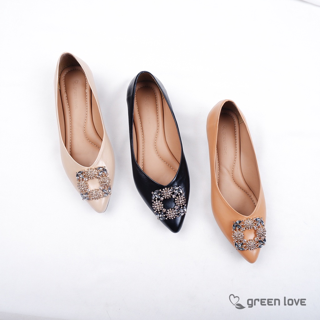 Green Love Sepatu Pantofel PERMATA