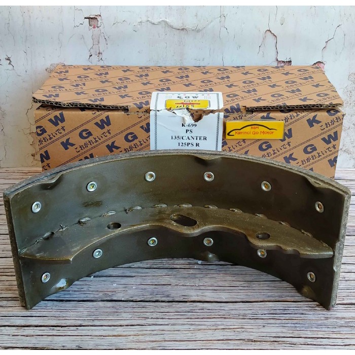 BRAKE SHOE KAMPAS REM BELAKANG PS 135 RAGASA FE 74 KGW K-699