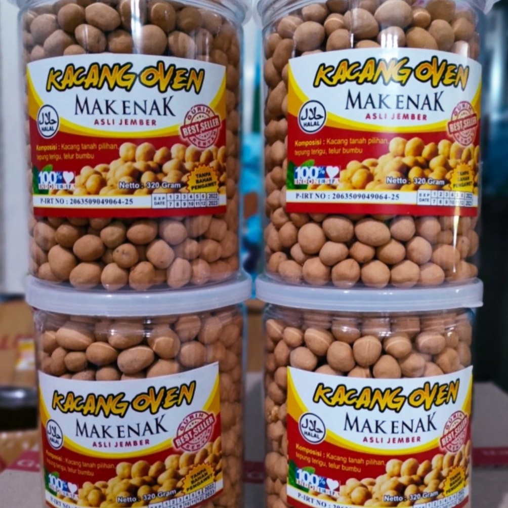 

Frozen Food Kacang Oven Khas Jember