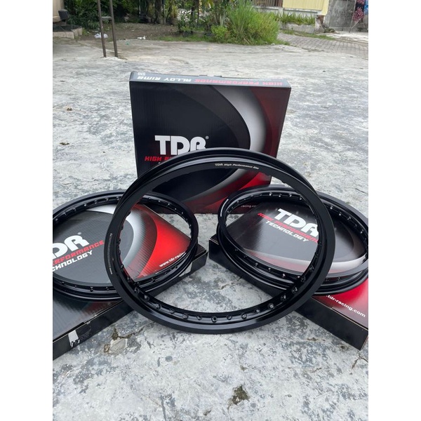 VELG TDR PELEG TDR HITAM GILAP 140/160/185 Ring 17