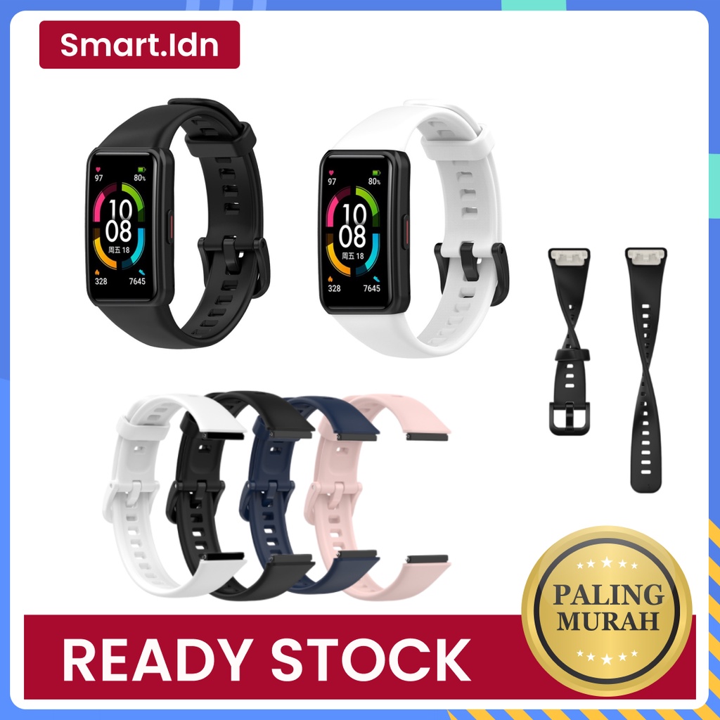 Silicone Soft Strap Huawei Band 6 7 Honor Band 6 Replacement Band