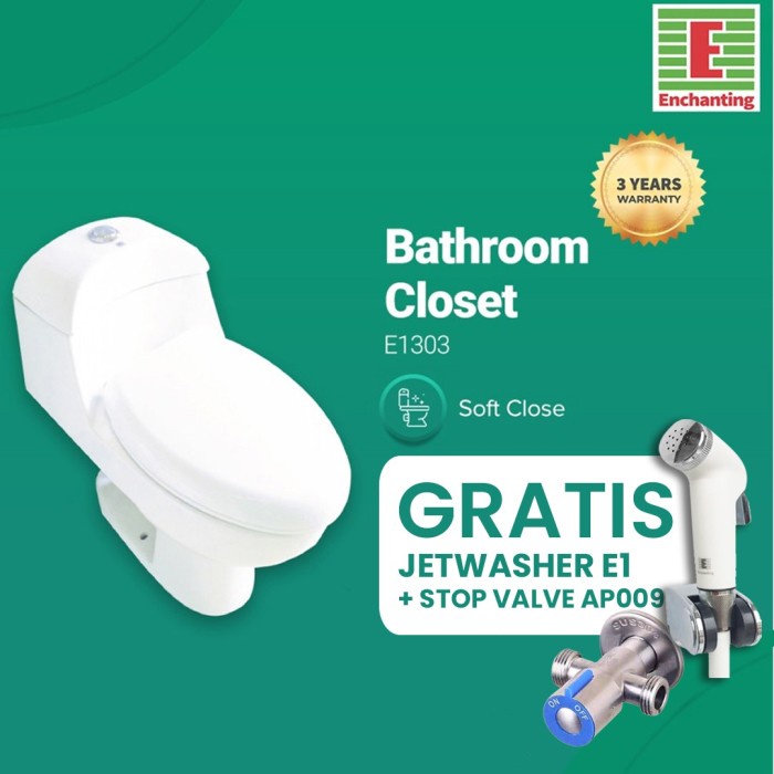Kloset Toilet / Kloset Duduk Europe Enchanting E1303