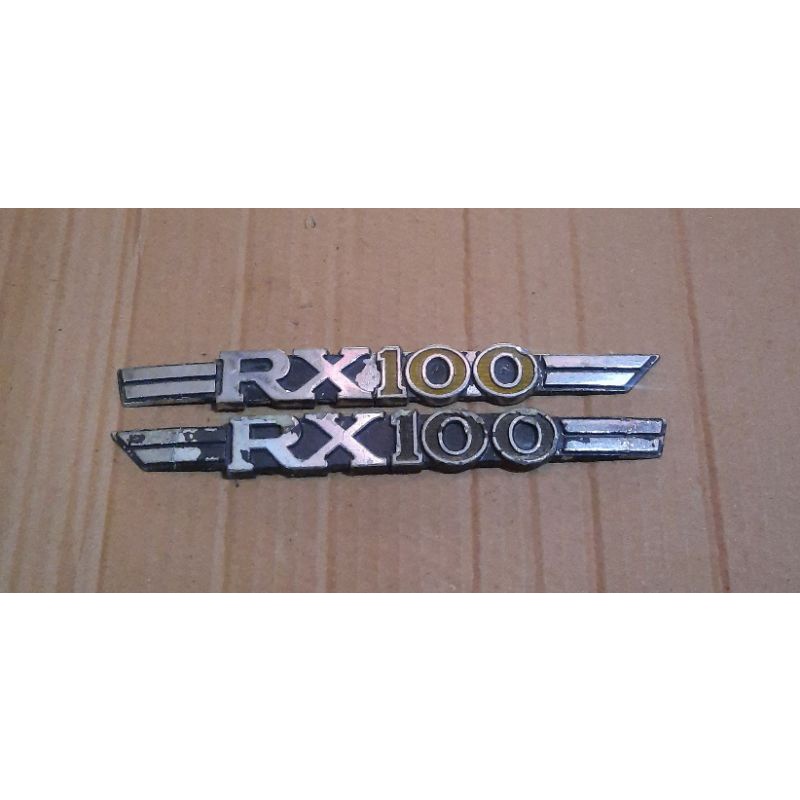 emblem cover aki Yamaha RX 100 RX100 original