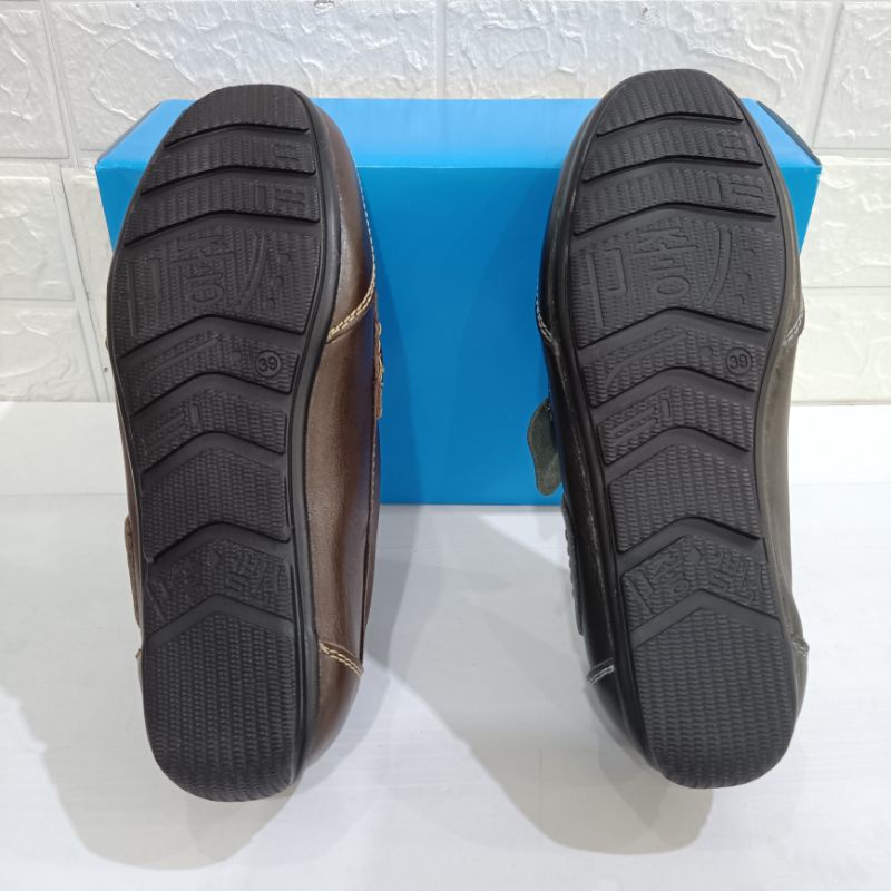 Sepatu Kulit Slip On Merk Diego model kulit licin