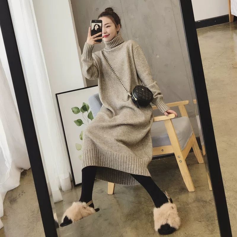 SWEATER DRESS WANITA