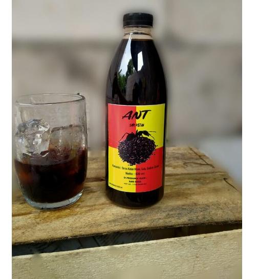 

[U-9O ✪] tape ketan ireng / es badek tape ketan hitam 600ml-siap dikirim