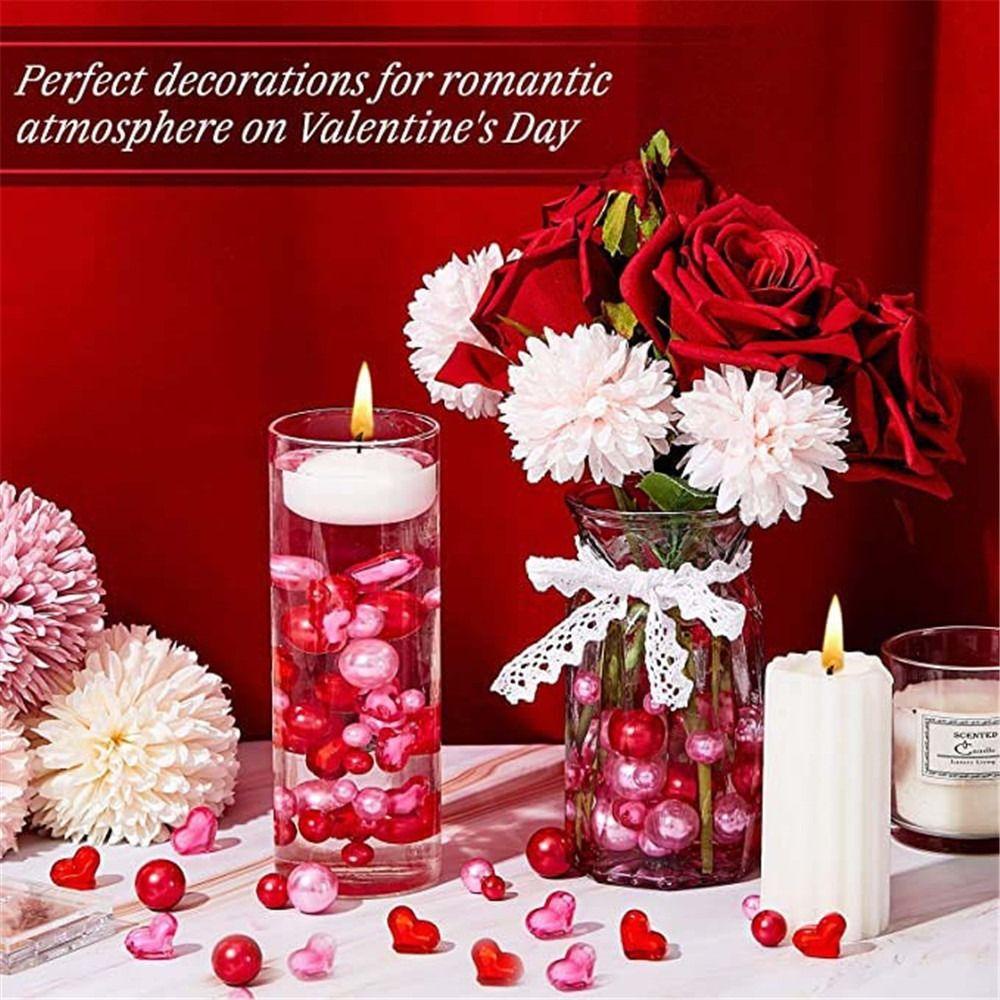 R-vas Bunga Filler Pearl Hot Centerpiece Lilin Apung Dekorasi Meja Candyland Pearls