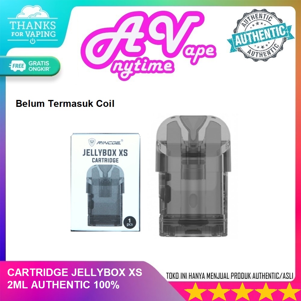 Cartridge Jellybox XS 2ML Harga Per 1Pcs Asli