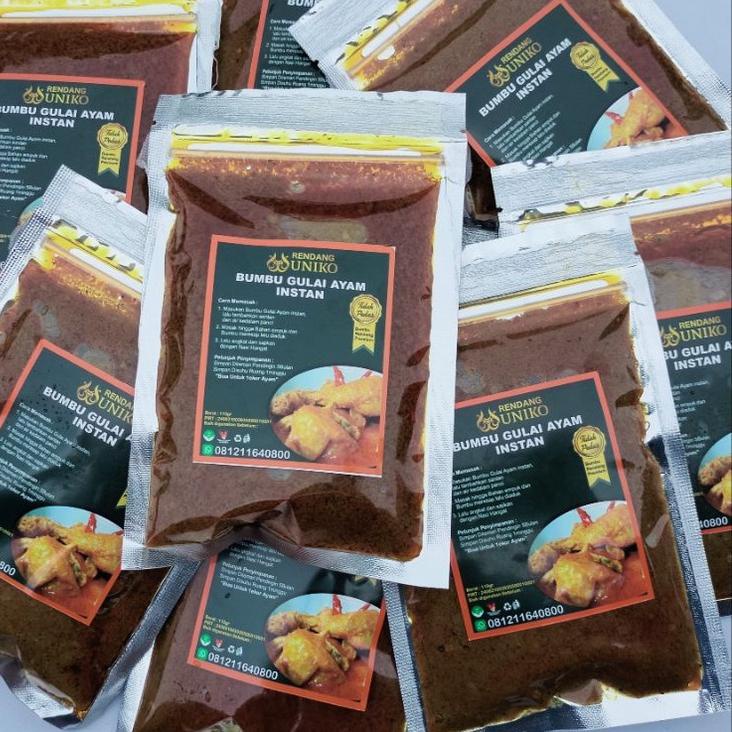 

Menarik ღ BUMBU GULAI INSTAN UNIKO 110 gr``