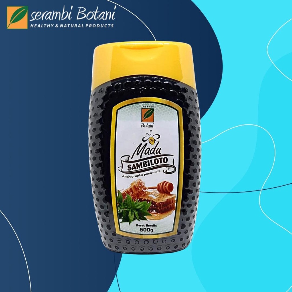 

Madu Sambiloto Asli Murni 500gr Serambi Botani
