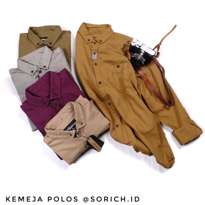 Brill Eighty Eight Kemeja Polos Premium