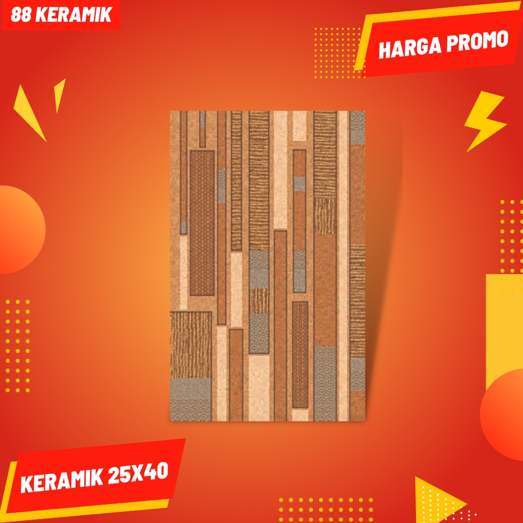 Keramik Dinding 25x40 Kasar Rustic Palazzo