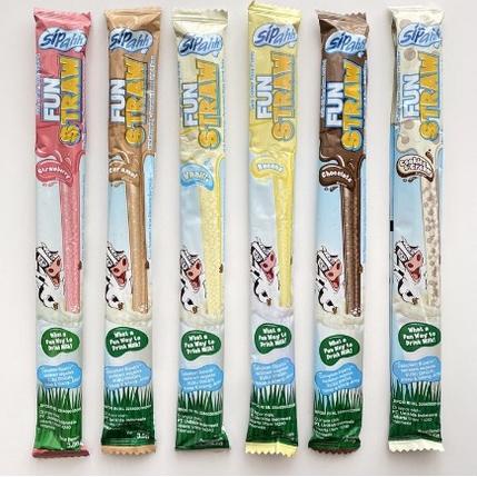 [U-9-W ♥] Sipahh Fun Straw Pack 1's sipaah sedotan ajaib pengubah rasa susu magic straw-berkualitas