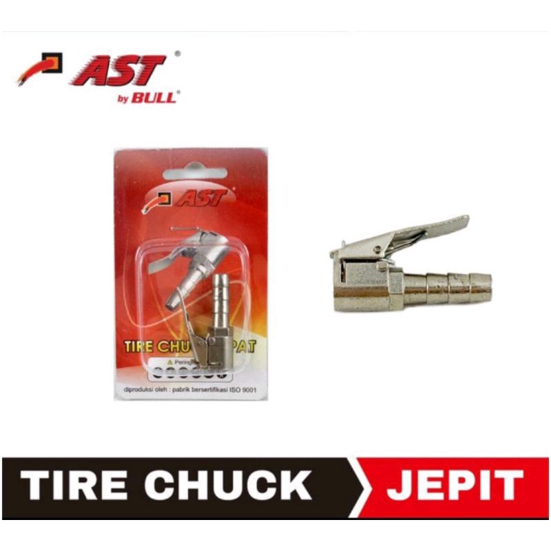 Bull Tire chuck / air chuck jepit AST