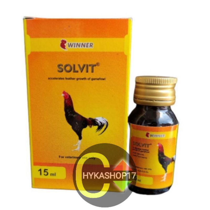 WINNER SOLVIT 15 ml - Perontok Bulu Ayam