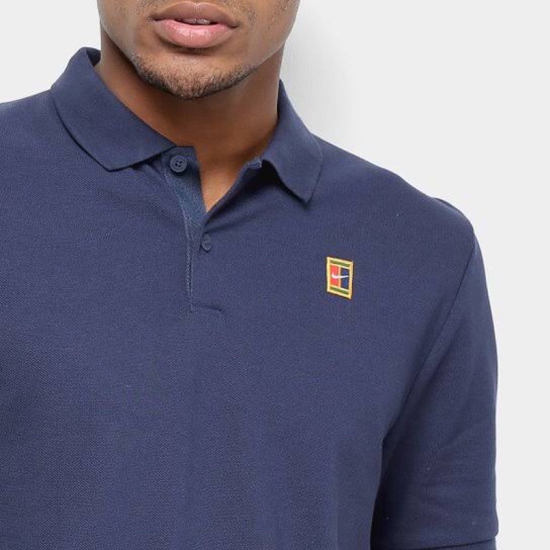 Polo t-shirt nike court vintage navy ( Second )