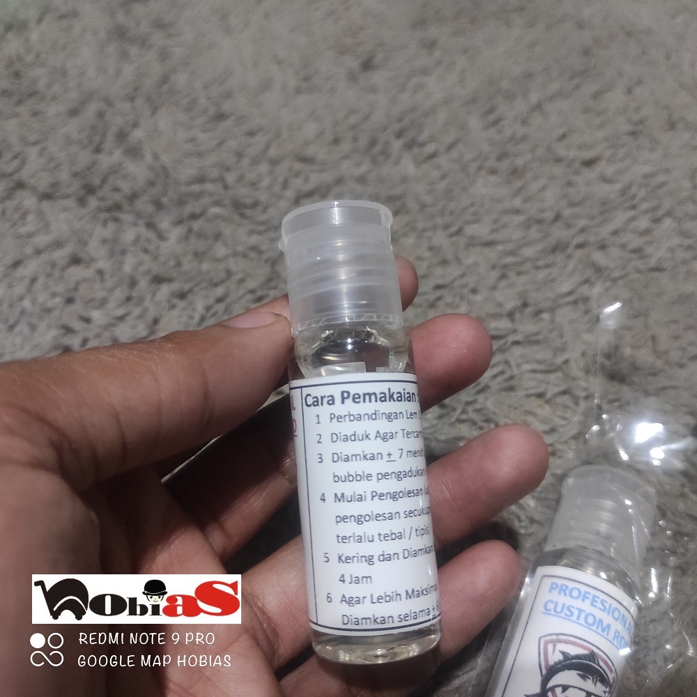 lem atau resin buat castom joran pancing