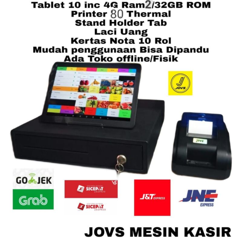 Mesin Kasir Android 10 inc Terlaris Buat Semua Usaha