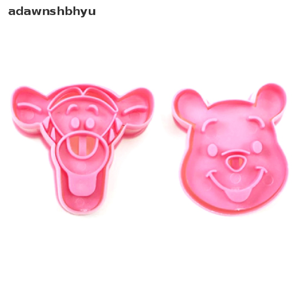 Adawnshbhyu Panda Cookie Cutter Plastik Biskuit Baking Buah Kue Alat Dapur Cetakan ID