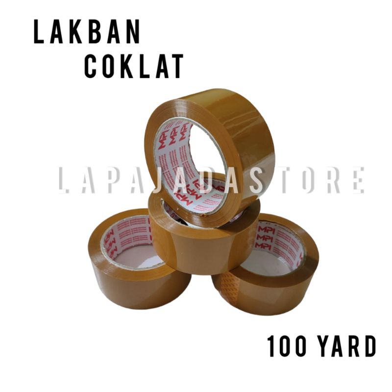 

LAKBAN COKLAT 45MM x 100 YARD