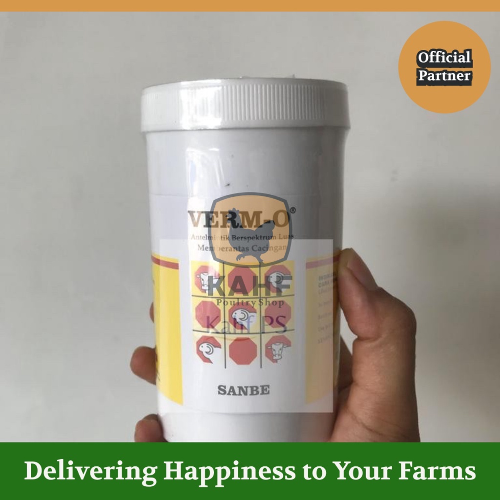 VERM O BOLUS isi 12 bolus Oxfendazole - Obat Cacing Sapi Kuda Kambing