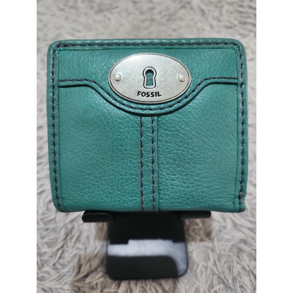 Dompet Preloved Fossil Maddox Bifold Tosca