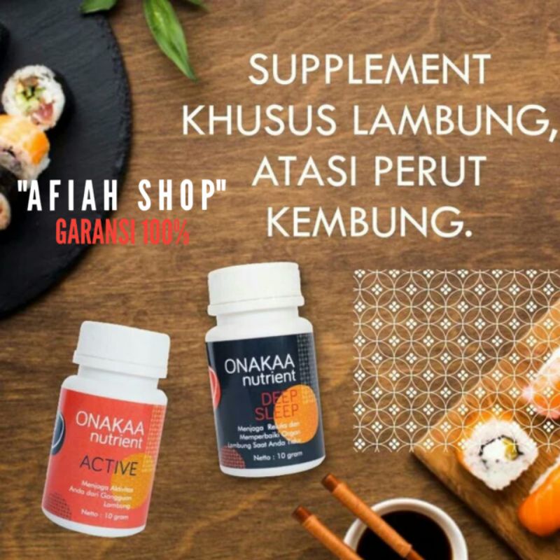 Promo "ONAKAA NUTRIENT" - Japan Nano Technology Obat Asam Lambung & GERD