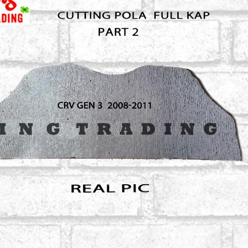 BestSeller Peredam Panas Kap Mesin Mobil Honda CRV Gen 3 2008-2011 Part 2 - Peredam CRV Gen 3 Full