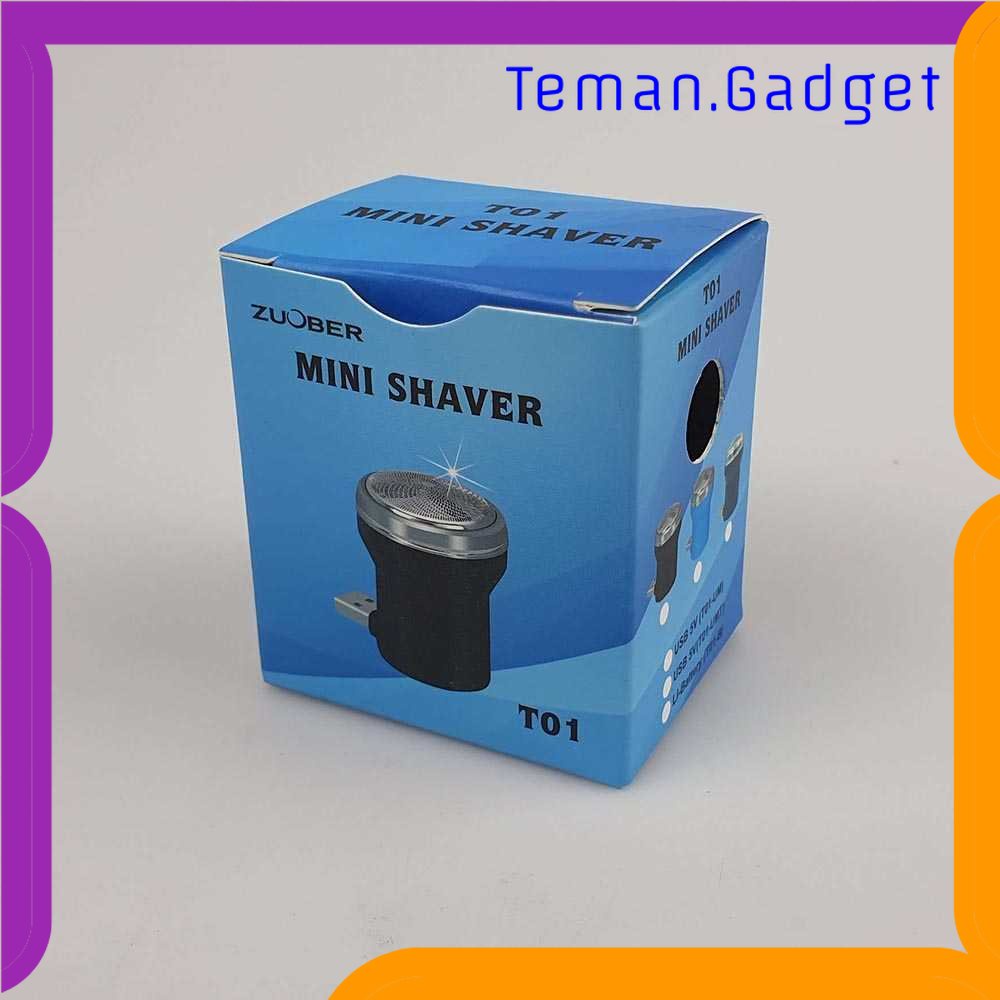 TG - TRV Alat Cukur Jenggot Travel Portable USB Mini Trimmer - T01-U