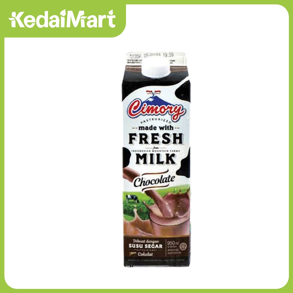Promo Harga Cimory Fresh Milk Chocolate 950 ml - Shopee