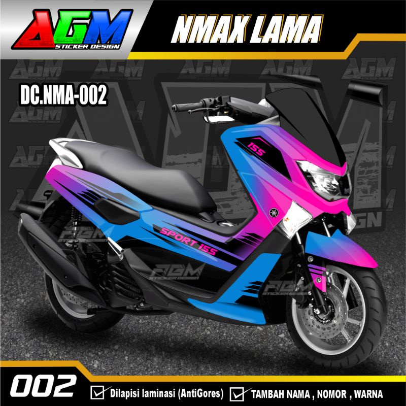 Decal Nmax Old 2016-2019 Full Body Striping Decal Nmax Old AGM002