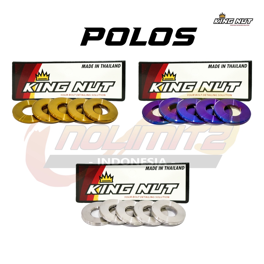 Ring Baut 12 Probolt Stainless Steel King Nut Thailand Model Polos Universal