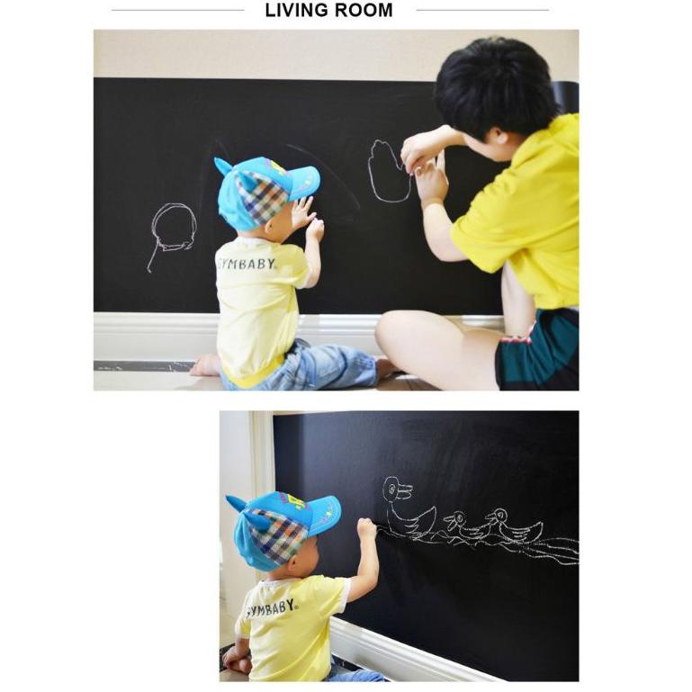 

➲ WALLPAPER STICKER PAPAN TULIS UK 60x200 Dan 45*200 ビ