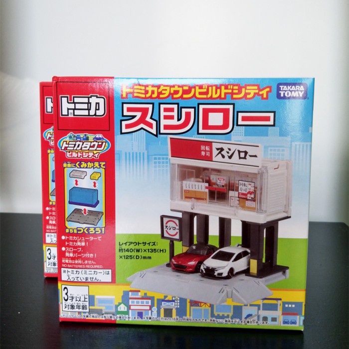 Tomica Town Build City Food Sushi Store Japan
