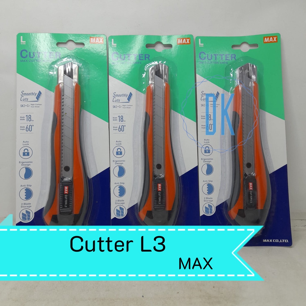 

MAX Cutter Besar Pisau Pemotong Professional L3