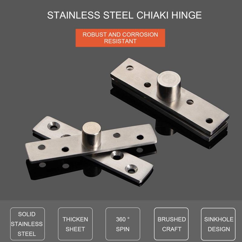Engsel Putar 360 Derajat Engsel Pivot Putar Tengah Stainless Engsel Jendela Putar