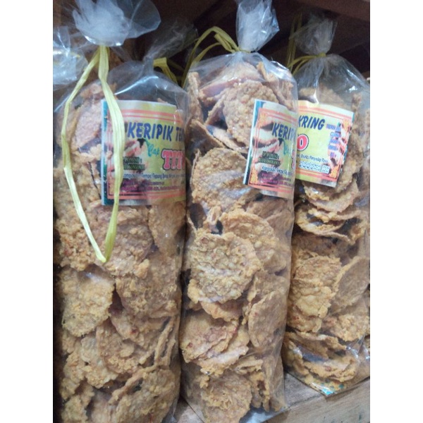 

keripik tempe pedas manis, tempe bandung 1bal 1kg free dus+buble wrap