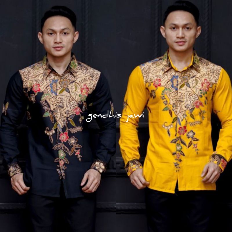 KEMEJA BATIK PRIA MODERN GENDHIS JAWI