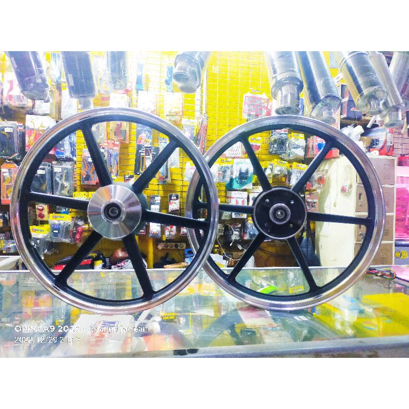 velg racing palang 6miring Yoshi Honda Grand/Supra x tromol/Legenda