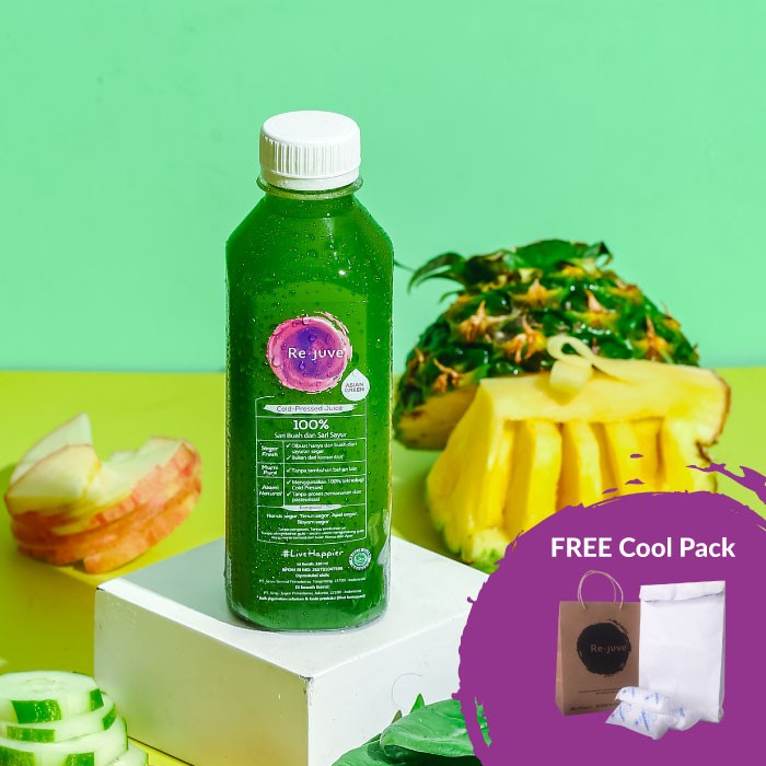 

Re.juve - Asian Green 250 ml (Cold-Pressed juice/ jus)