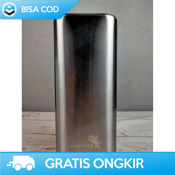 WADAH TEMPAT PENYIMPANAN PISAU ORGANIZER DAPUR STAINLESS STEEL SUS430