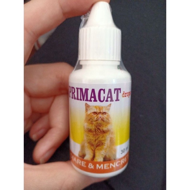 {Bisa kirim instant COD Medan Termurah}PRIMA CAT DROP OBAT DIARE &amp; MENCRET PADA PENCERNAAN KUCING 30 ML