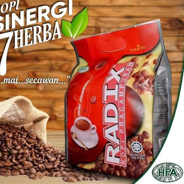 

READY ✅Kopi Radix Premix Coffee Kopi Pracampuran Mai Secawan isi 32Sachet HPA Malaysia Original | KOPDAR|RA5