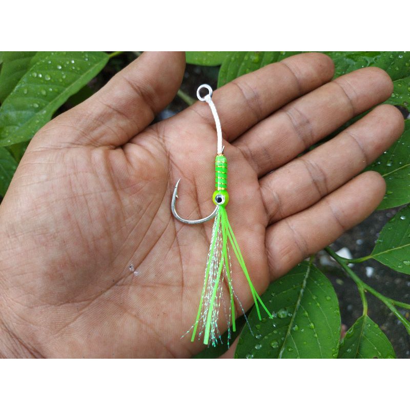 Assist hook iseama recomendasi jig 40-60gr dan60-80gr dan 100-150gr