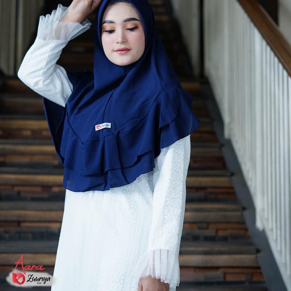 Diskon Terpopuler Kerudung Aara Hijab Instan Original Zuuriya Jilbab Kekinian Instant Pet
